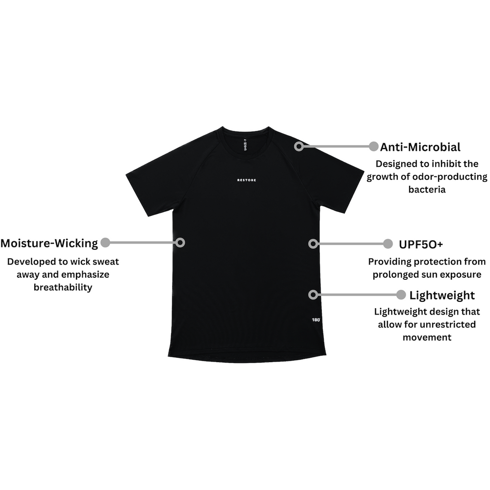 Men's Performance Tee Black